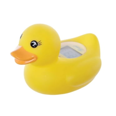 Dreambaby Duck Baby Bath Thermometer - Instant Read Digital Thermometer for Water and Room Temperature