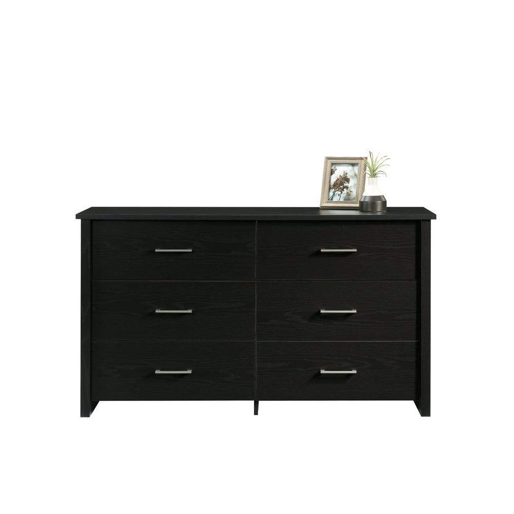Mainstays Hillside 6Drawer Dresser, Blackwood Finish