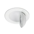thumbnail image 3 of WAC Lighting Lotos 4" Round Adjustable LED 5-CCT Aluminum Recessed Kit in White, 3 of 6