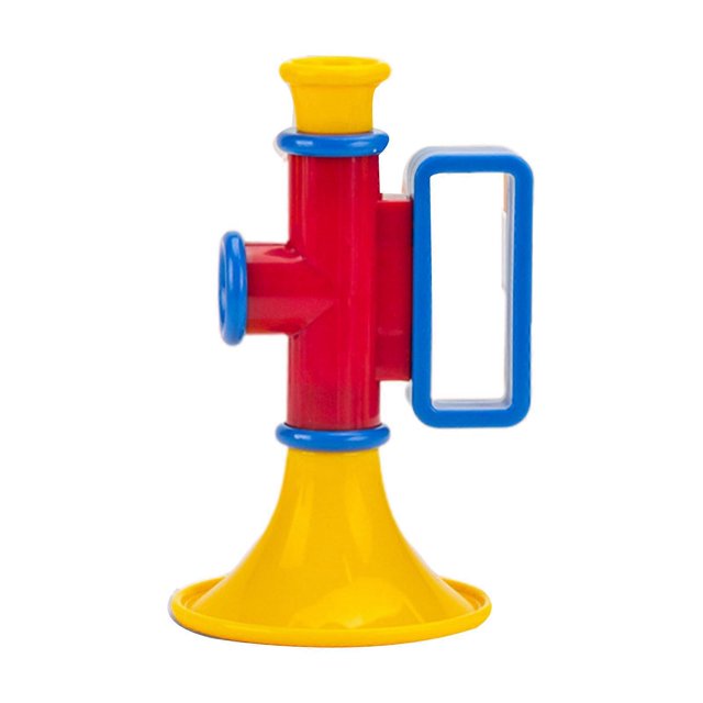 Trompetas de colores, juguetes musicales para niños, juguetes de plástico para niños.