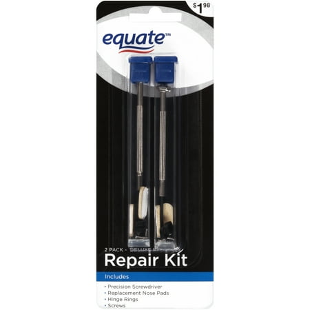 equate deluxe eyeglass repair kit