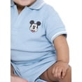thumbnail image 6 of Mickey Mouse Baby Polo Shirt and Shorts Set, 2-Piece, Sizes 0M-18M, 6 of 7