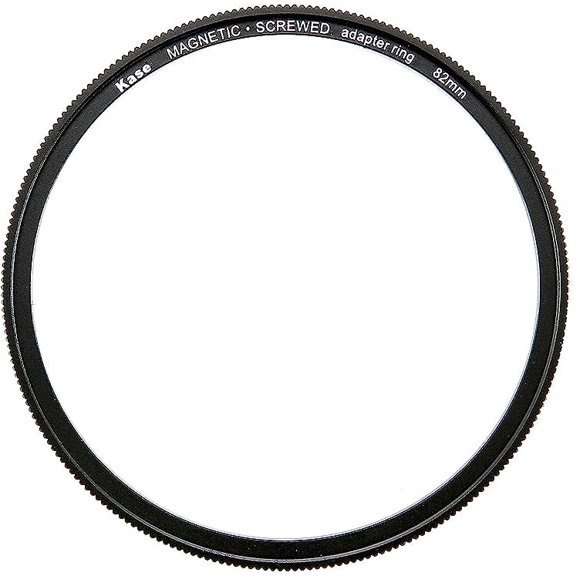Anilla adaptadora Kase de 82 mm, hecha a mano, hembra para conversión magnética
