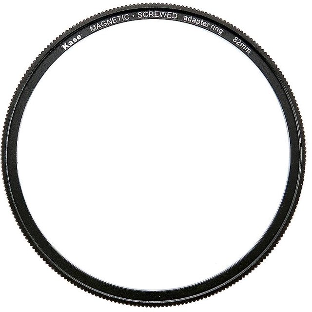 Anilla adaptadora Kase de 82 mm, hecha a mano, hembra para conversión magnética