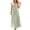 Light Green, variant on FYEGRE Women's Evening Dresses Long V-Neck Bridesmaid Dresses Chiffon for Wedding Backless Party Date Night Graceful Classic Sophisticated Tiered FloorLength Ruffle Dress Light Green XL