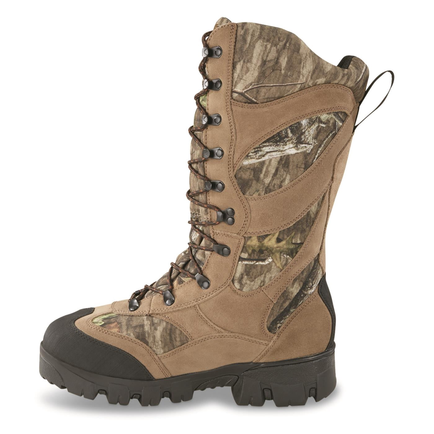 Guide Gear Giant Timber II Men's Waterproof Insulated Hunting Boots, 1,400 Gram Mossy Oak Country Roots 11.5 2E (Wide)