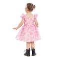 thumbnail image 5 of Peppa Pig Toddler Girls' Print Dress with Puff Sleeves, Sizes 12M-5T, 5 of 7