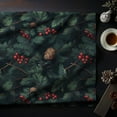 thumbnail image 3 of Christmas Garland Gift Wrapping Paper Christmas Birthday Elegant Green Gift Paper Wedding Housewarming Aesthetic Premium Gift Paper, 3 of 4