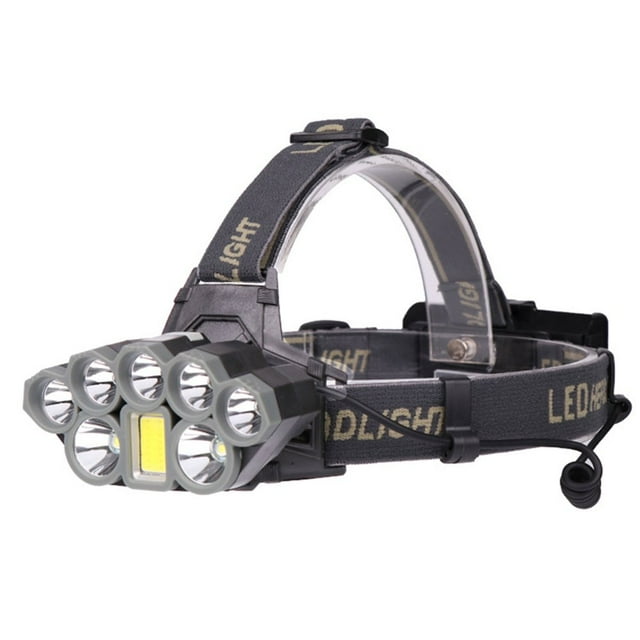 Outdoor Head Torch Headlight Hands-free Night Safety Head Lamp for Night Riding Walking Use