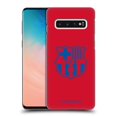 thumbnail image 1 of Head Case Designs Officially Licensed FC Barcelona Crest Patterns Red Hard Back Case Compatible with Samsung Galaxy S10, 1 of 7