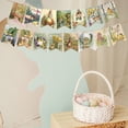 thumbnail image 7 of 1 Set Easter Bunny Banners Rabbit Bunting Spring Bunting Easter Banner Decorations for Home Party Birthday Party Decoration, 7 of 7