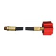 thumbnail image 4 of Marshall Excelsior Propane Hose MER426H-20P 1/4 Inch Inside Diameter High Flow Capacity Pigtail Hose; 400 000 BTU Capacity; With Thermal Protection; 20 Inch Length; Thermoplastic And Brass; Packaged, 4 of 4