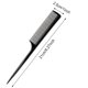 thumbnail image 2 of 12 Pack Rat Tail Comb Styling Comb Plastic Anti Static Heat Resistant Tail Comb For All Hair Types Fine Tooth Tail Comb For Men And Women (black), 2 of 5