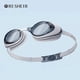 thumbnail image 3 of Gafas de natación para miopía transparentes de alta definición antivaho e impermeables para hombres y mujeres, máscara de buceo galvanizada, juego de esnórquel, 3 of 4