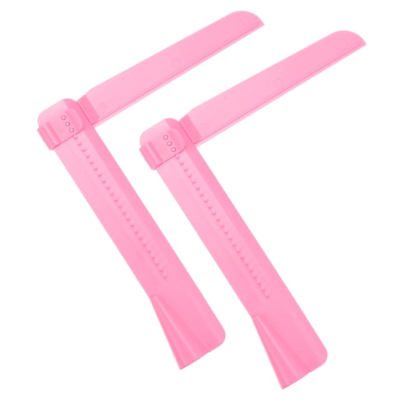 2 Pcs Adjustable Cake Scraper, Adjustable Cake Smoother Edge Smoothing Decorating Tools Kitchen Spatula Decorating Bakeware Tools for Cream Cake Mousse Cheese Fondant, White