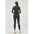 thumbnail image 2 of DEVOPS Women's Thermal Underwear Long Johns Top & Bottom Set (Large, Navy), 2 of 4