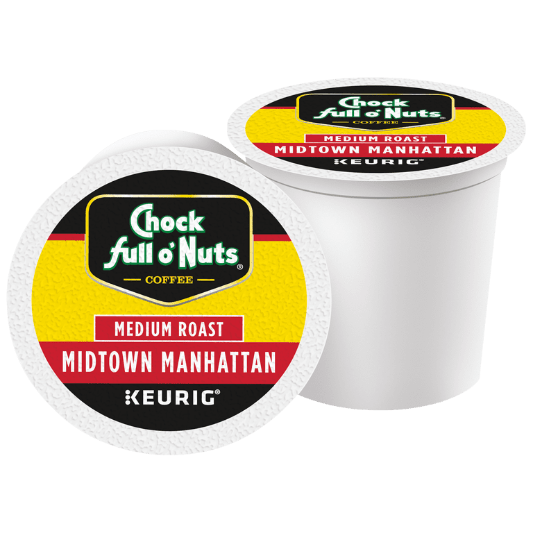 Chock full o'Nuts Midtown Manhattan Medium Roast K-Cup Pods, 12 Count photo 4