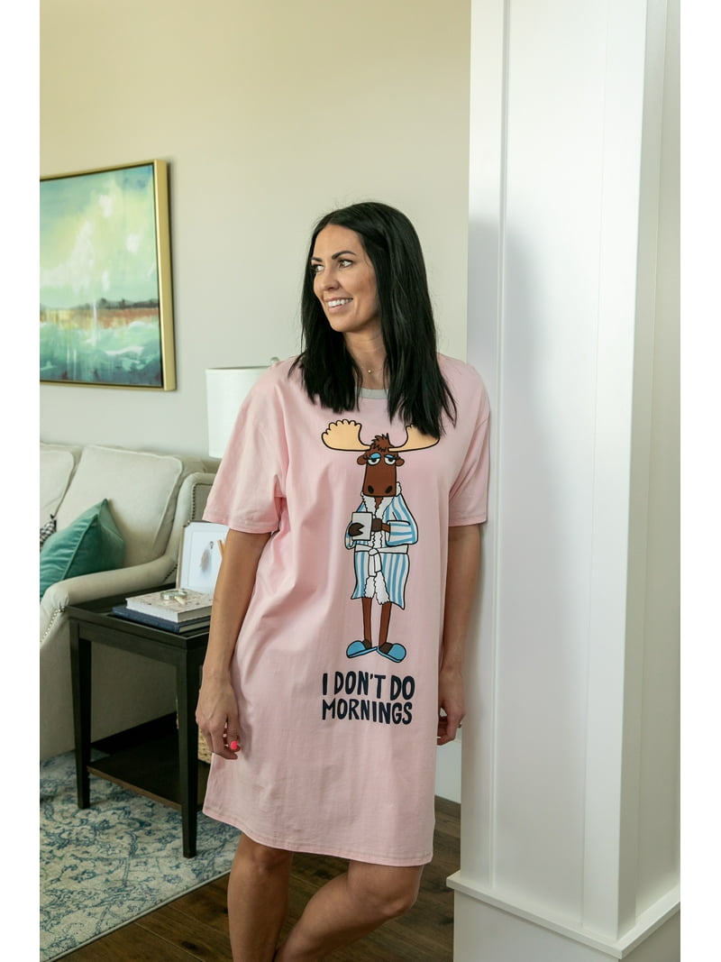 Ropa Dormir Mujer Divertida Camisón Mujer Lazy One Animales