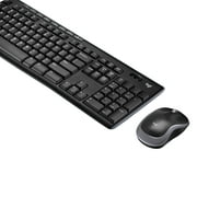 Logitech Wireless Keyboard and Mouse Combo for Windows, 2.4 GHz Wireless, 8 Multimedia and Shortcut Keys, Walmart Exclusive