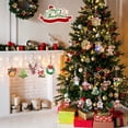 thumbnail image 4 of Juego de 26 llaveros navideños con diamantes en 5D de Qinzave, 4 of 7
