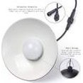 thumbnail image 3 of Innovative Mini Size Solar Pendant Light, Outdoor Indoor Use Pendant Lamp With Adjustable Angle, IP65 Waterproof For Landscape, Front Door, Hallway (Black, Set Of 2), 3 of 6