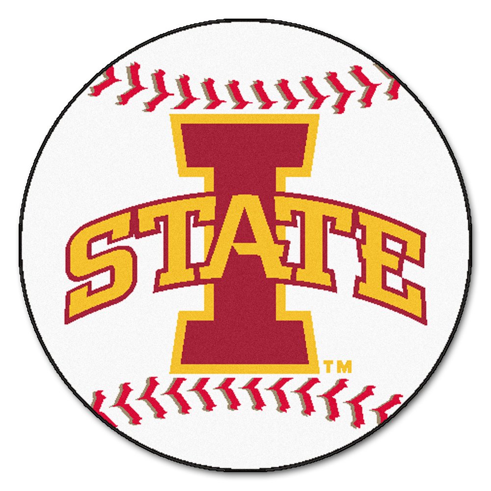 Iowa State Baseball Mat 27" diameter