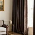 thumbnail image 3 of Velvet Curtains for Bedroom - Thermal Insulated Grommet Drapes Set of 2 Panels, Noise Reducing for Living Room & Nursery, 3 of 5