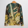 thumbnail image 3 of Attack On Titan Unisex Sweater Long Sleeve Fall Casual Crewneck Tops Pullover Active Streetwear Fashion Sweatshirt 2XL, 3 of 6