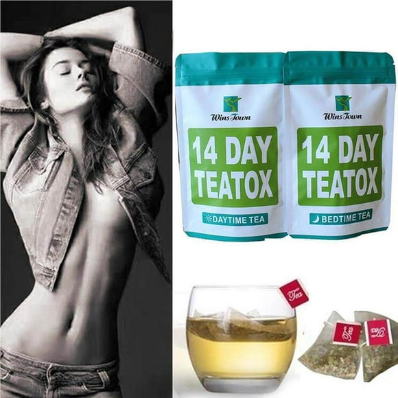 14 Day/Night Detox Tea Bags Slimming Weight Loss Suppressing Appetite Tea Bags