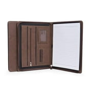 Bey-Berk Leatherette Padfolio Brown (UC110N)