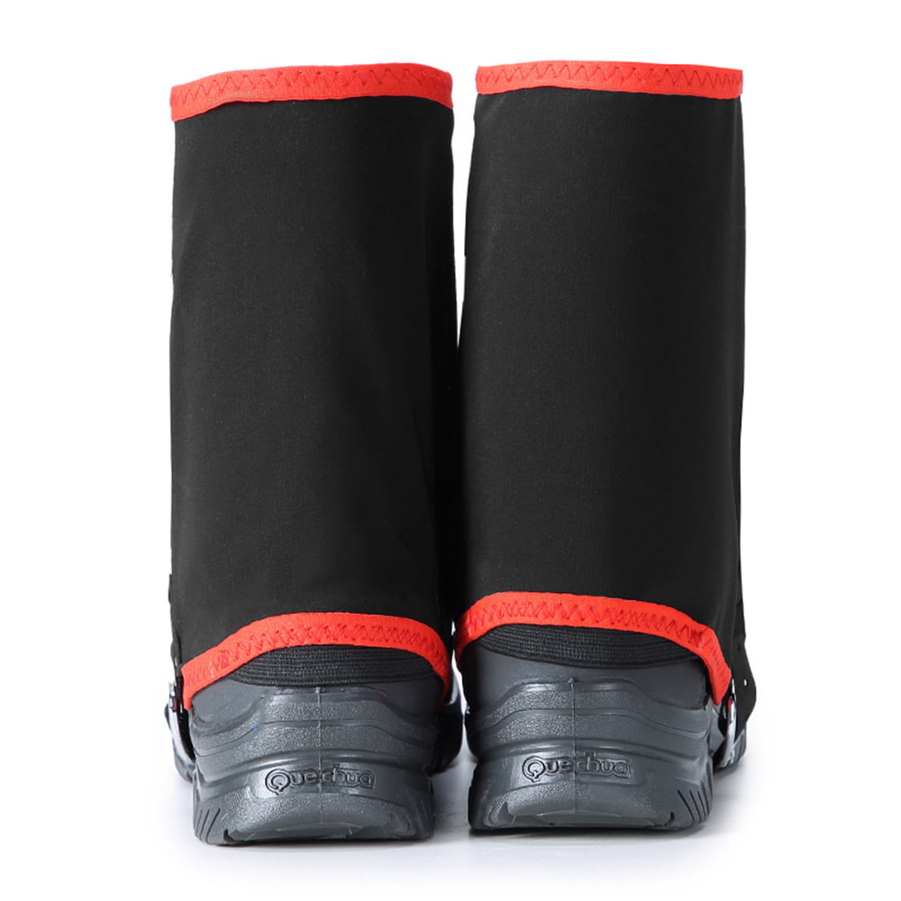 Low Trail Running Gaiters Protective Wrap Shoe Covers Pair For Men Women New 
