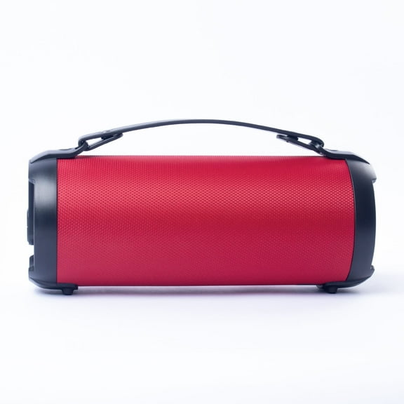 Radioshack True Wireless Stereo Outdoor Speaker 9 Watts, Red, with FM Radio