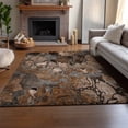thumbnail image 6 of Addison Rugs Mayfield Washable Transitional Floral Paprika Rectangle Rug, 5' x 7'6", 6 of 6