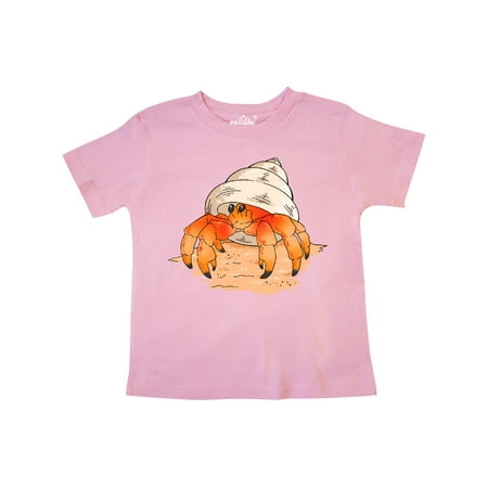 

Inktastic Cute Hermit Crab on Beach Gift Toddler Boy or Toddler Girl T-Shirt