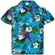 thumbnail image 3 of Camisas para hombre con estampado 3D de loros tropicales lindos, ropa de calle hawaiana de gran tamaño para playa, ropa de hombre con solapa y botón, 3 of 5