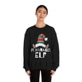 thumbnail image 3 of PR Manager Elf Unisex Sweatshirt, S-2XL Christmas Holidays Xmas Elves, 3 of 9