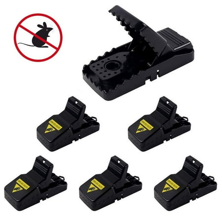 Mouse Trap, Mouse Traps That Work Small Mice Trap Outdoor Indoor Best Snap Traps for Mouse/Mice Safe and Reusable 6 Pack Quick Kill Mice