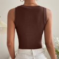 thumbnail image 3 of Birdeem Mode Femmes Style Aguichant Col Rond Sans Manches Tops Décontractés pour Sortir, 3 of 12