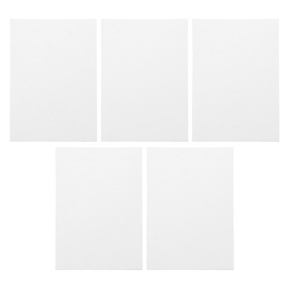 Raindrops 5pcs Painting Boards for Artists, Suitable for Oil Acrylic and Watercolor Wood Boards Blank Painting Wood Oil Painting Boards Drawing Panel