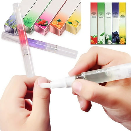 Moisturizer Cuticle Pen - 12Pcs High Quality Mix Taste Cuticle Revitalizer Oil Pen Set Nail Care Treatment Manicure
