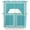 Teal, variant on Teal Geometric 3 Pieces Swag Kitchen Curtains Set, White Greek Key Design Abstract Modern Art Valance Swag & Small Window Tier Curtain 24 Inches Long, 56" x 36" Valance Topper Drapes for Cafe/Bedroom