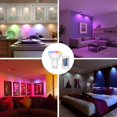 thumbnail image 4 of 8pcs Gu10 Bulbs and 1remote Control with Memory Function 17colors Changeable Spot Ligh 4dynamic Lighting Modes Spotlight,8 x GU10 bulbs 2 x remote control, 4 of 6