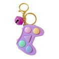 thumbnail image 2 of Walbest Mini Fidget Toy Key Chain, Portable Lovely Funny Cat Paw Game Machine Shaped Push Fidget Game Keychain for Children, 2 of 7