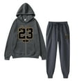 thumbnail image 4 of Zylarhe Men's And Women's Autumn And Winter Fashion Casual Letter Printed Sports Long Sleeved Hoodie Set Cookies Hoodie, 4 of 4