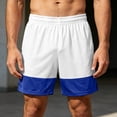 thumbnail image 6 of QSAWXQZ Men's Athletic Shorts Elastic Waist Drawstring Loose Cotton Summer Bottoms with Pockets XL, 6 of 7