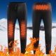 thumbnail image 1 of Pantalones Térmicos Térmicos para Hombres y Mujeres Pantalones Térmicos Inteligentes USB Negros para Clima Frío, 1 of 9
