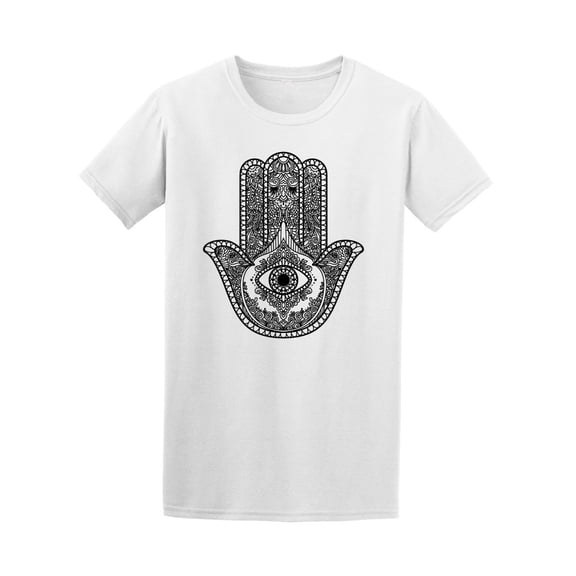 Vintage Zendoodle Hamsa Hand T-Shirt Men -Image by Shutterstock, Male Small