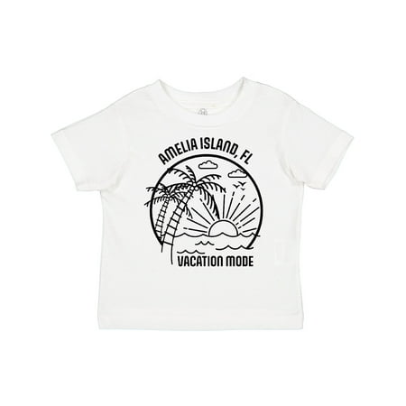 

Inktastic Summer Vacation Mode Amelia Island Florida Gift Toddler Boy or Toddler Girl T-Shirt