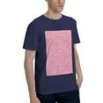 thumbnail image 2 of Bingfone Glitter Pink Men'S Loose Fit Short-Sleeve Pocket T-Shirt, 2 of 7