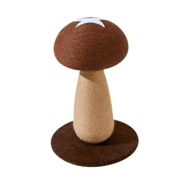 Bunblic Cat Scratching Posts Vertical Cat Scratcher Interactive Cat Toy Cat Toy Cat Scratch Pillar Sisal Scratch Post for Indoor Cats L